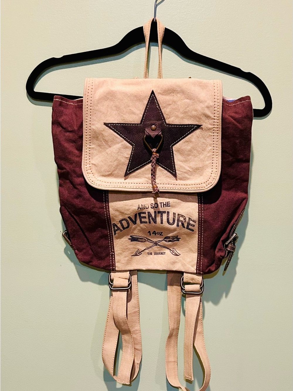 CLEA RAY Canvas Adventure Backpack